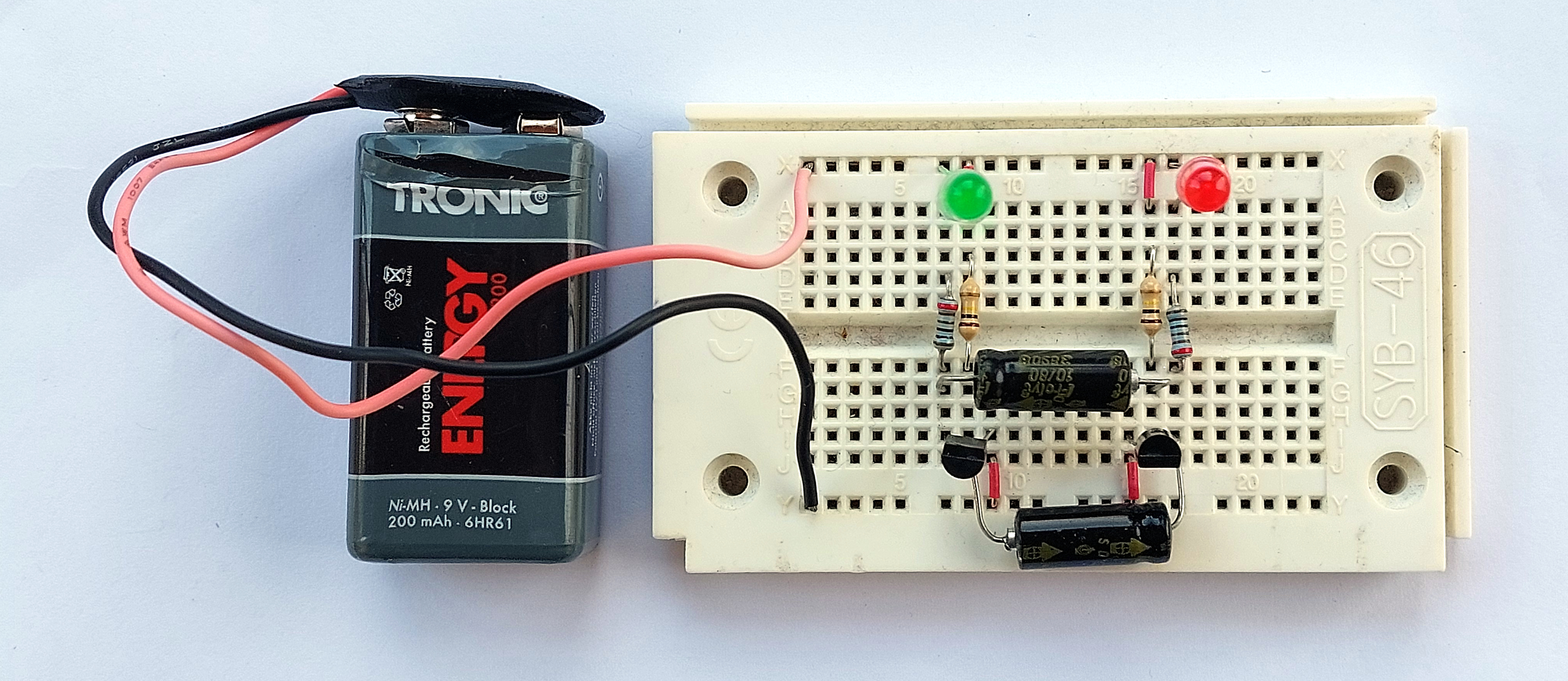 Aufbau des Flip-Flops