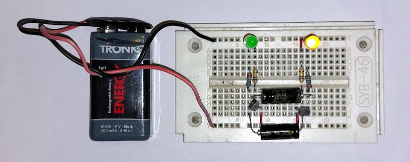 Aufbau des Wechselblinkers